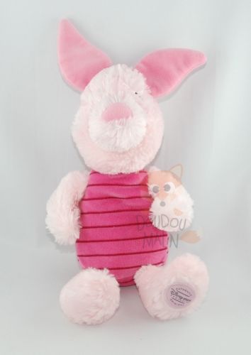  peluche porcinet rose violet 